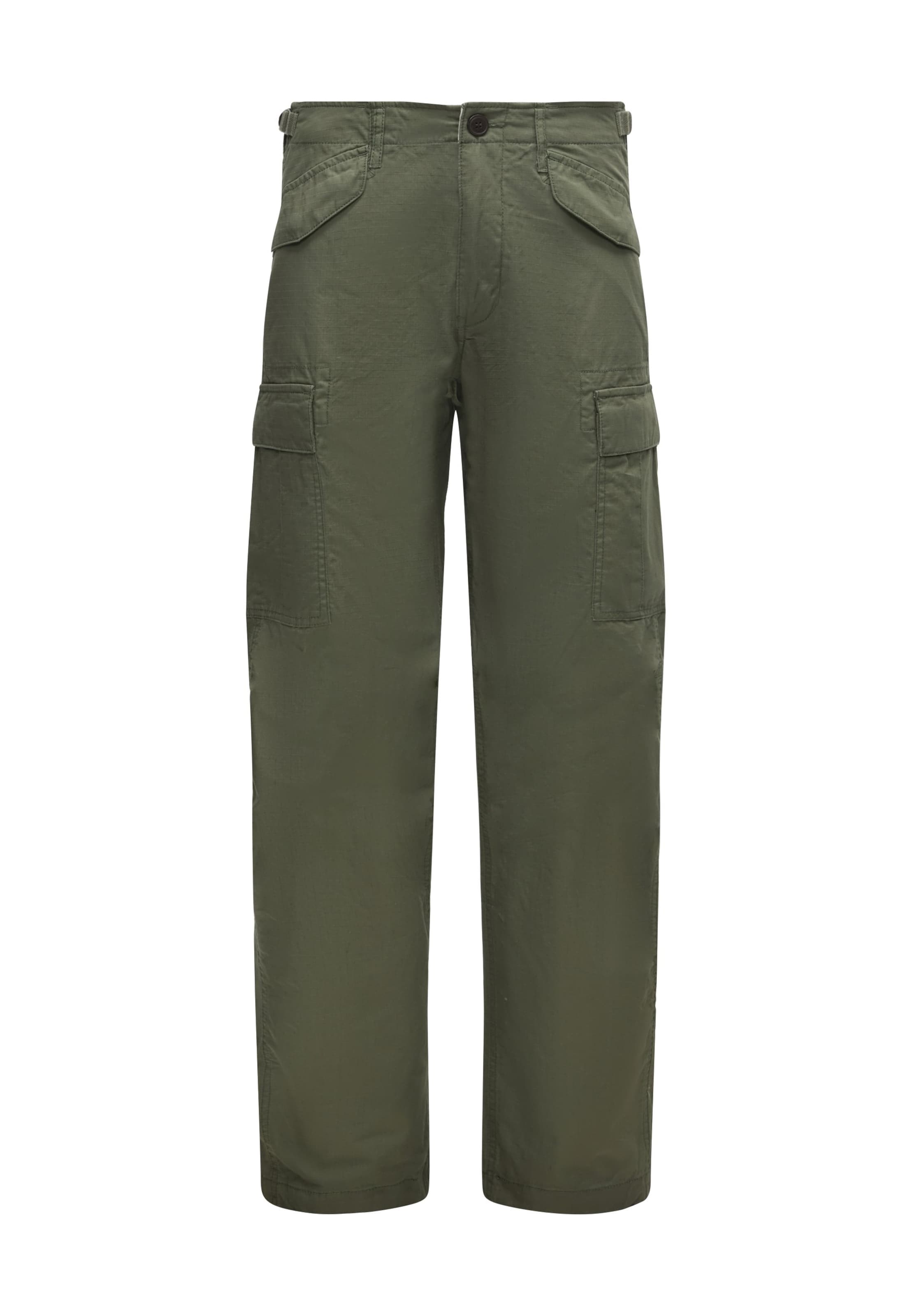 Vintage Industries - regular Pantalón cargo 'Miller' en verde: frente
