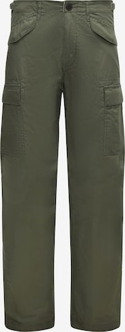 Vintage Industries - regular Pantalón cargo 'Miller' en verde: frente
