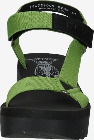 FLY LONDON Strap Sandals in Green