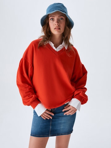 LTB Sweater 'Fahozo' in Red: front