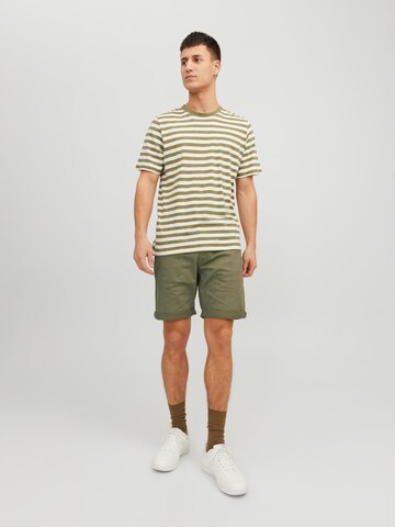 JACK & JONES - Regular Calças de ganga 'Rick Original' em verde