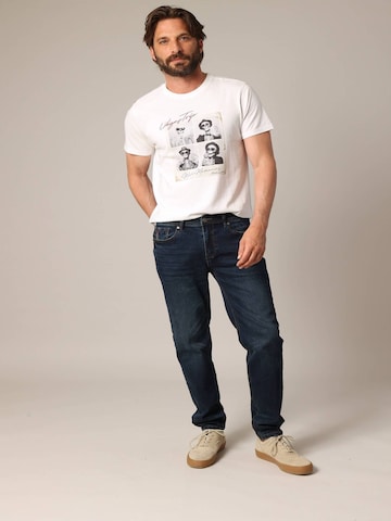 Coupe slim Jean 'Carlos' Deeluxe en bleu