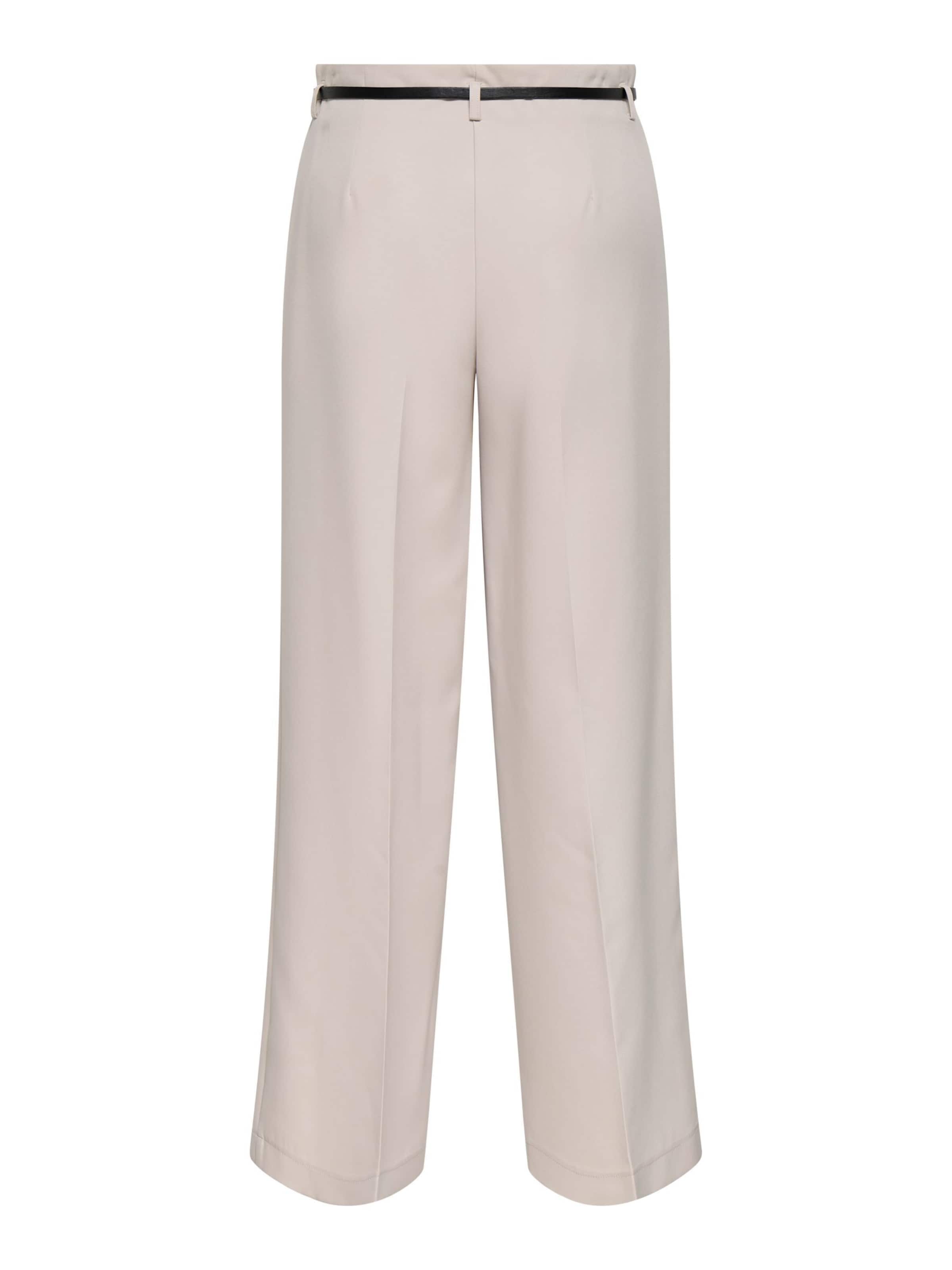 ONLY Regular Trousers 'ONLMalika' in Beige