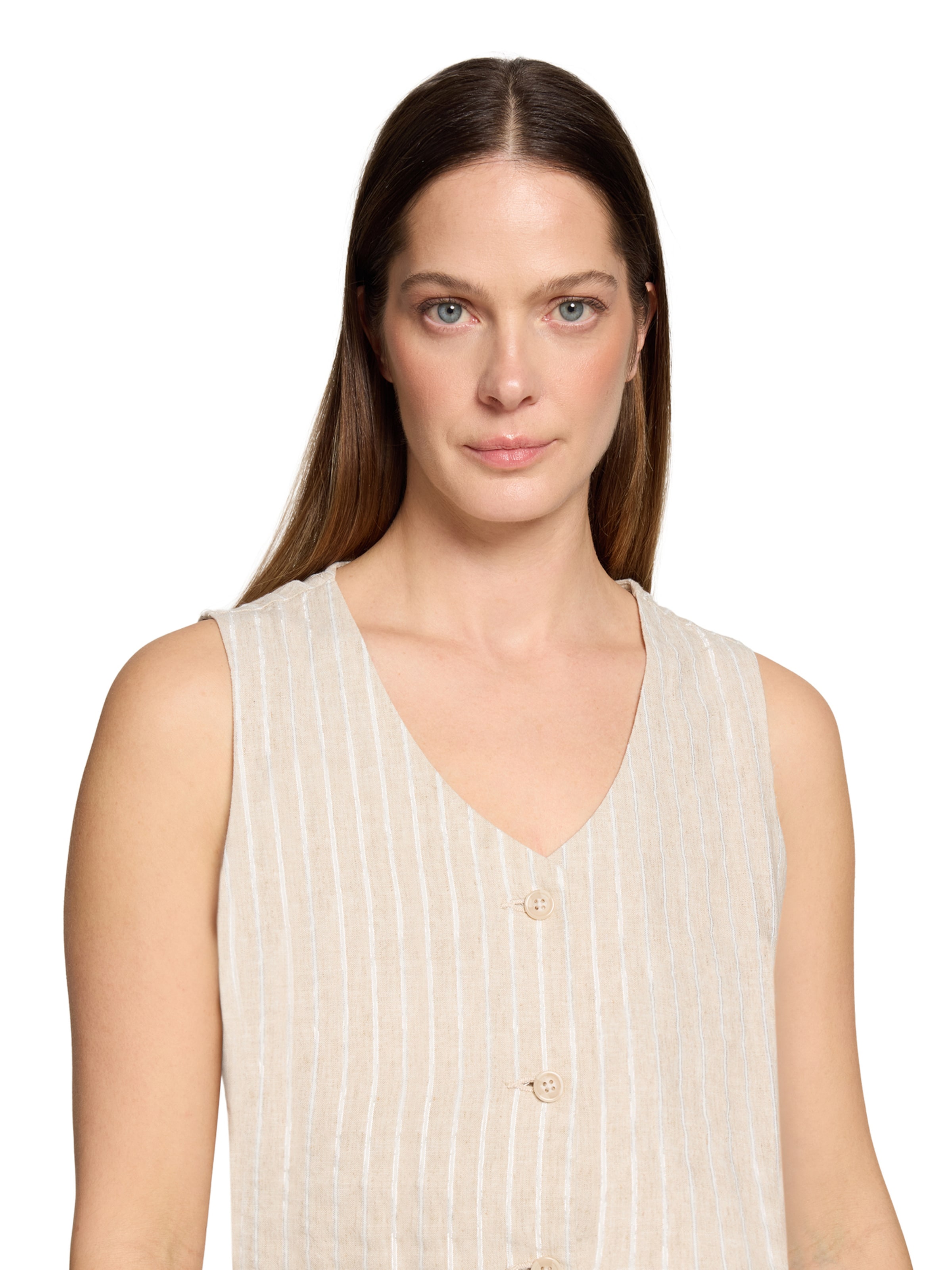 Cartoon Blouse in Beige