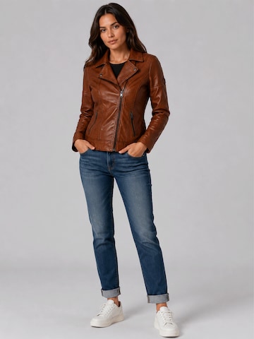 Agamaa Between-Season Jacket 'Heeda' in Brown