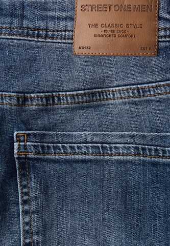 Street One MEN Slimfit Jeans in Blau
