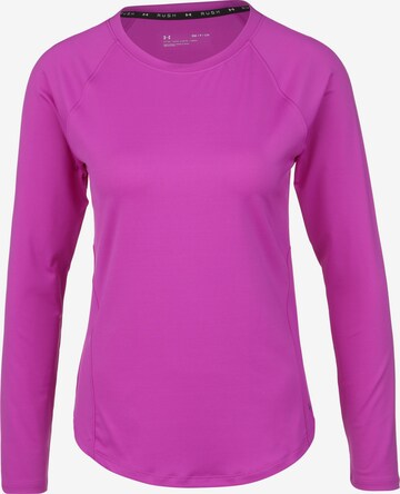 T-shirt fonctionnel UNDER ARMOUR en violet : devant