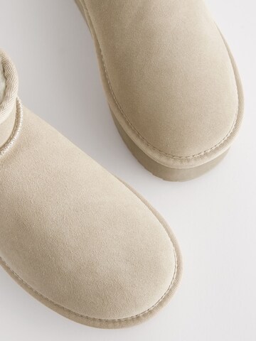 Bottines Next en beige