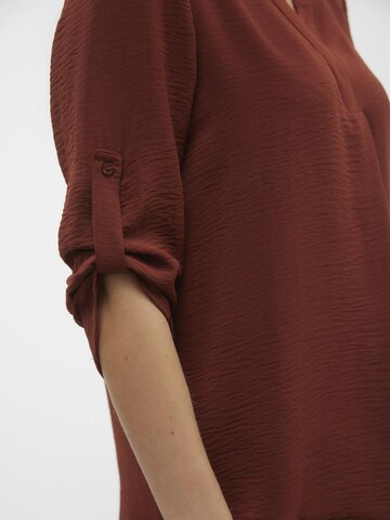 VERO MODA Bluse i brun