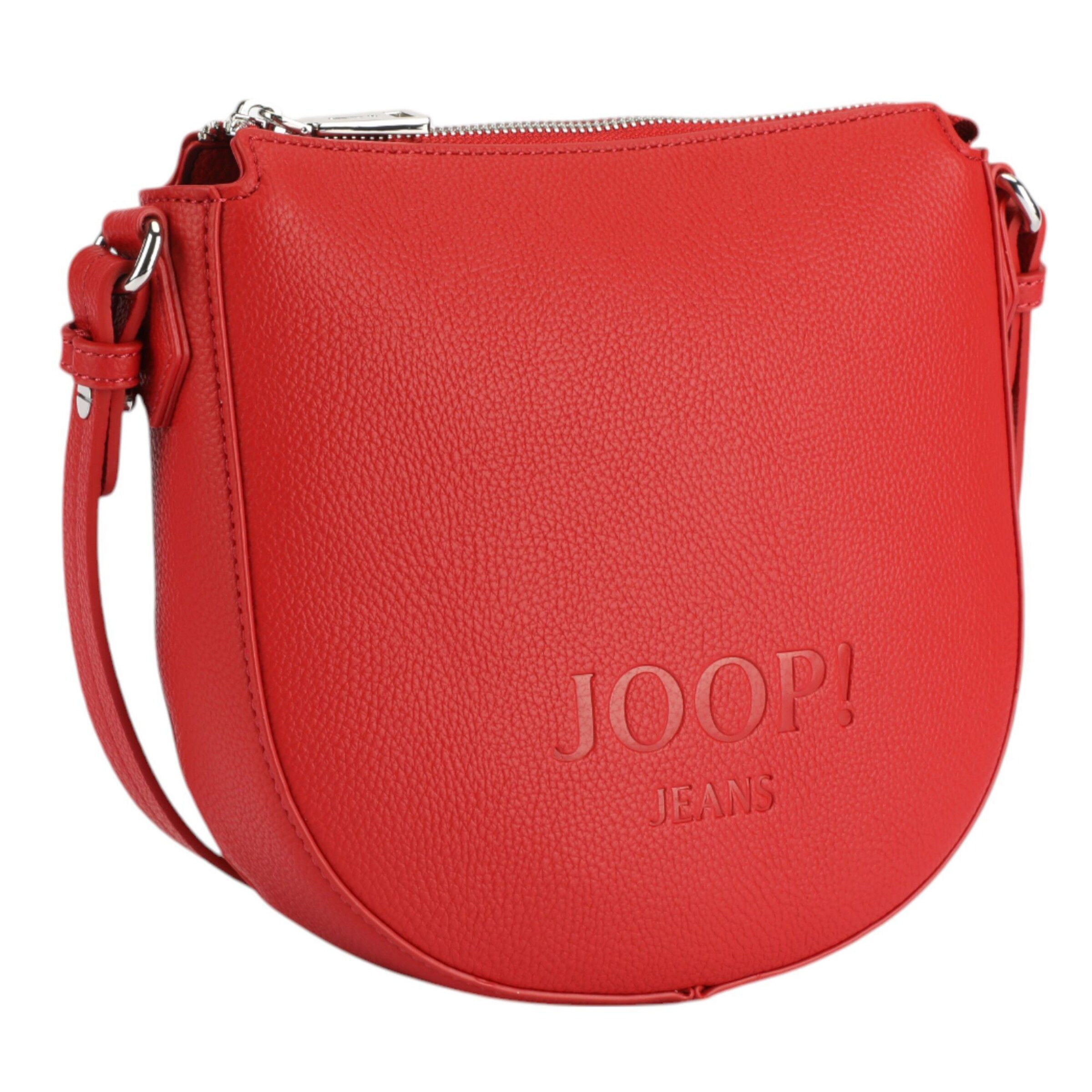 JOOP! Jeans - Mala de ombro 'Lettera 1.0 Stella' em vermelho
