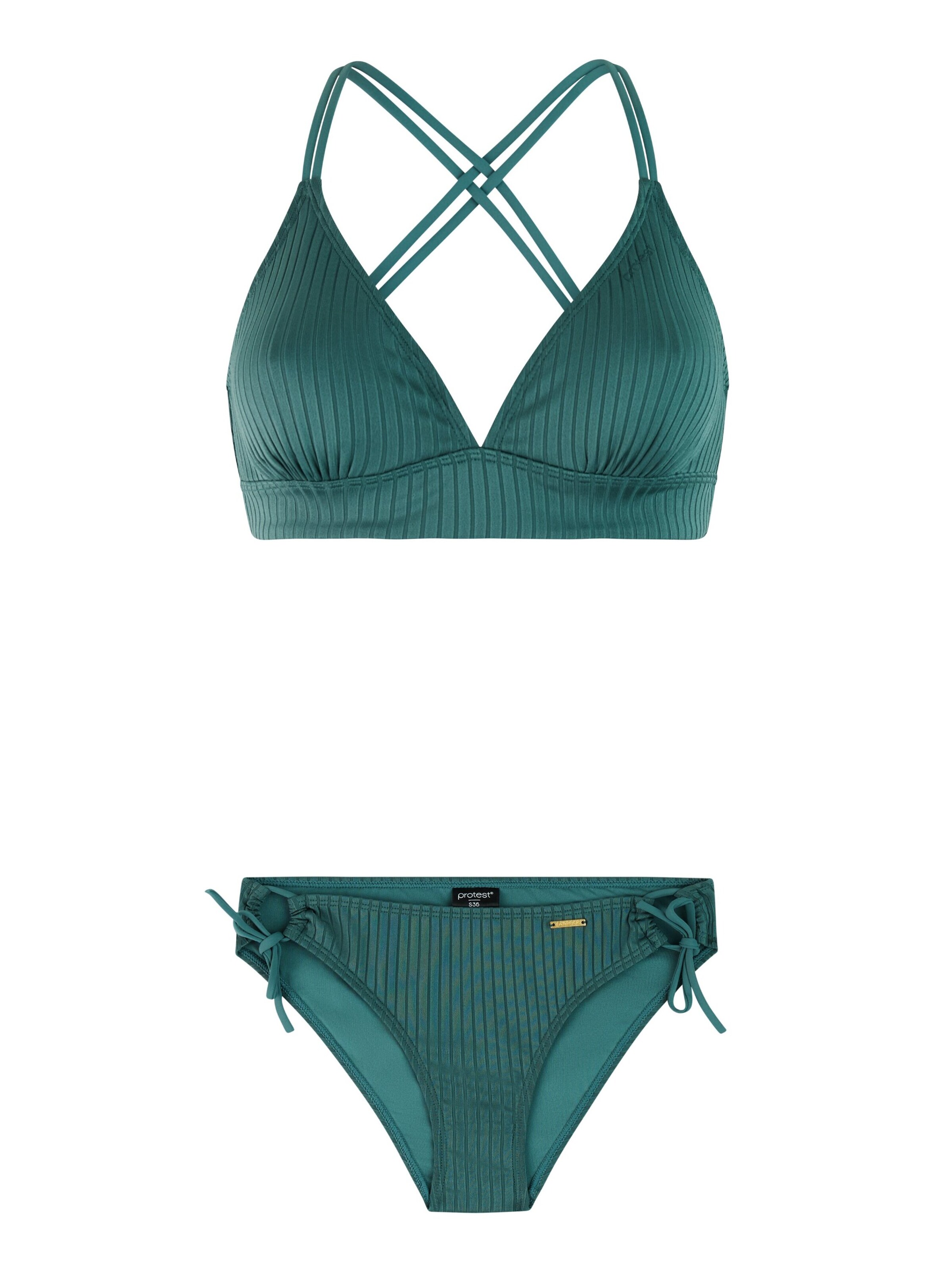 PROTEST Bikini 'PRTCosta'‌‌‌ in Grün: Vorderseite