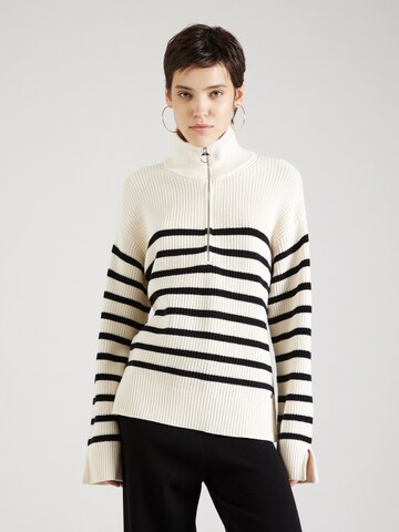 GARCIA Sweater in White: front