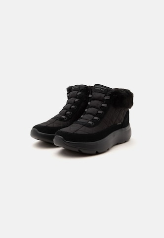SKECHERS Šněrovací kozačky 'ON-THE-GO ENCORE' – černá