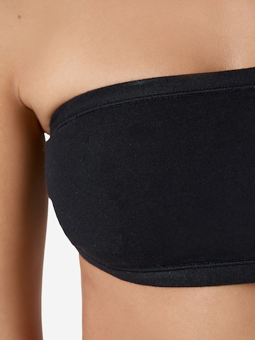 ETAM Bandeau BH 'Coton 360' in Schwarz