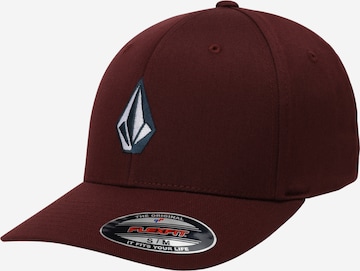 Volcom - Gorra 'Full Stone' en rojo: frente