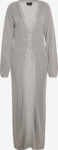 faina Knit cardigan in Grey: front