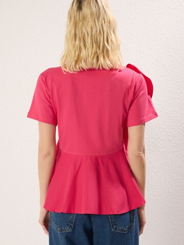 T-shirt Trendyol en rose