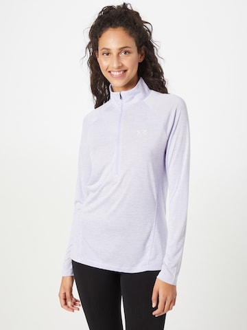 UNDER ARMOUR Funktionsbluse i lilla: forside