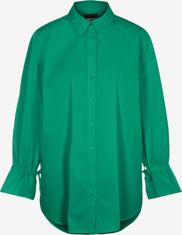 PIECES Blouse 'Essi' in Green: front