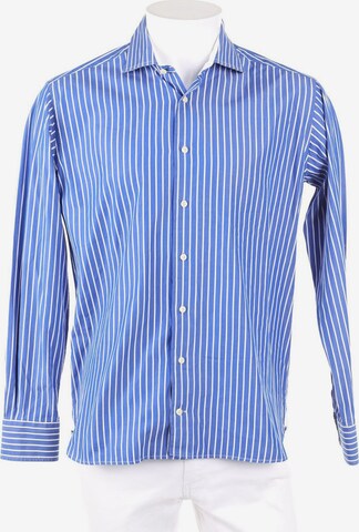 PAUL KEHL 1881 Button Up Shirt in M in Blue: front