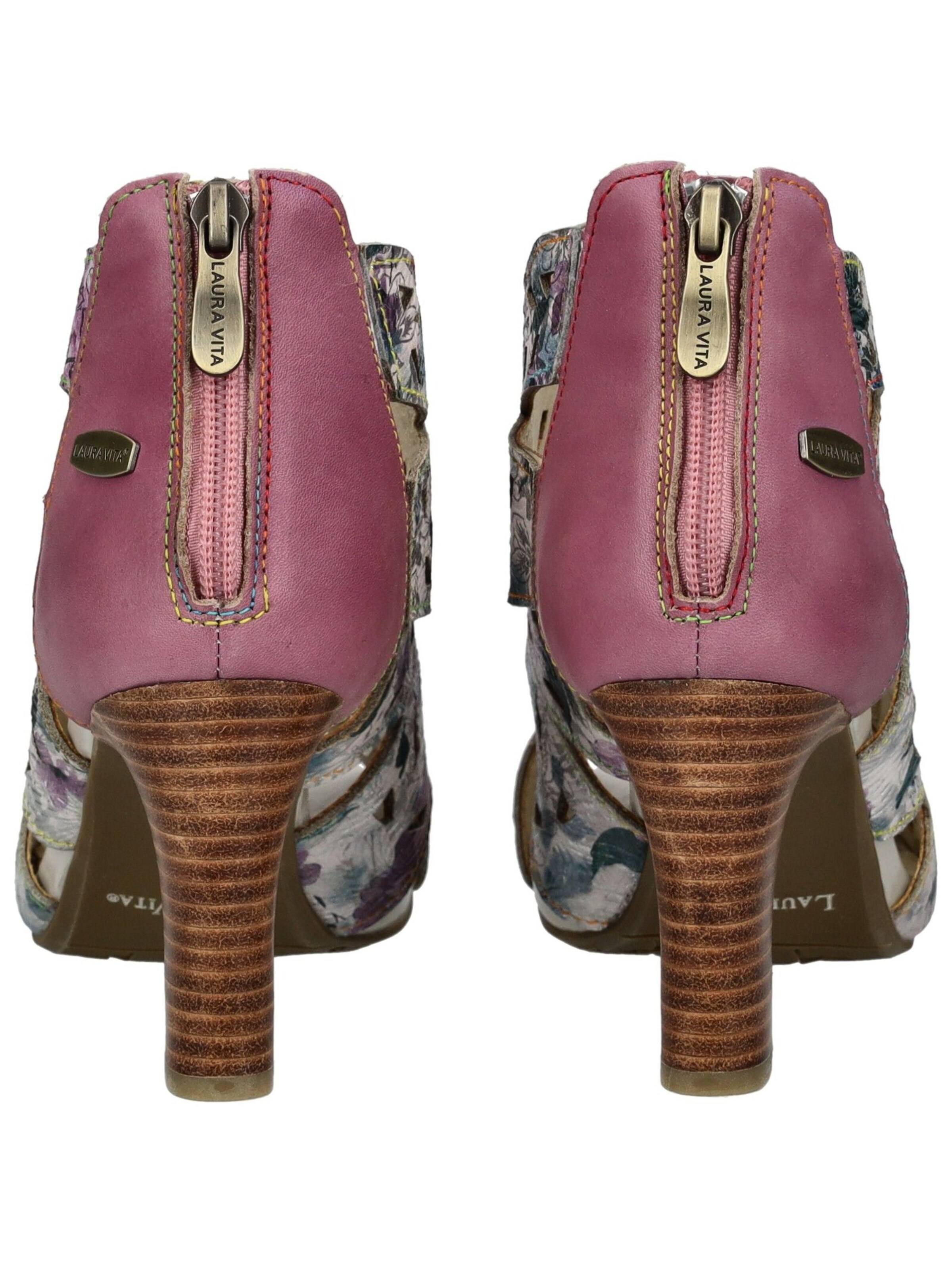 Laura Vita High front pumps in Silver