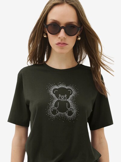 No Matter What Shirt in Dark green / White, Item view