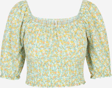 Only Petite Shirt 'Pella' in Groen: voorkant