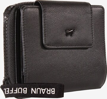 Braun Büffel Wallet 'Capri' in Black