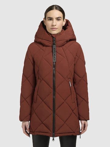 khujo Winterjacke 'PEBB' in Rot: Vorderseite