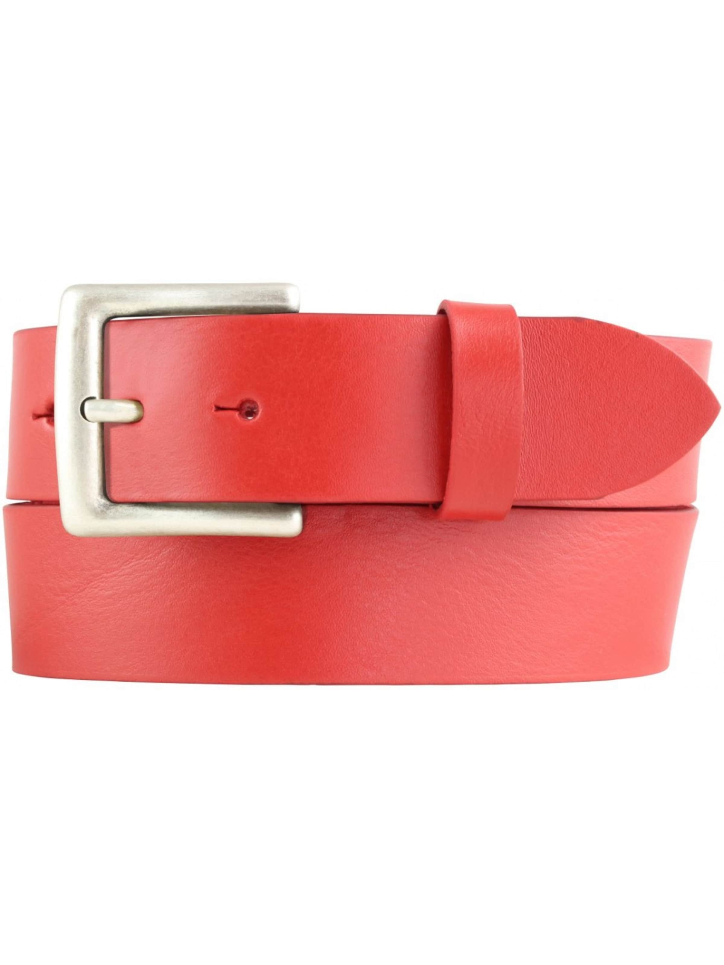 BELTINGER Gürtel 'Chietii'‌‌‌ in Rot: Vorderseite