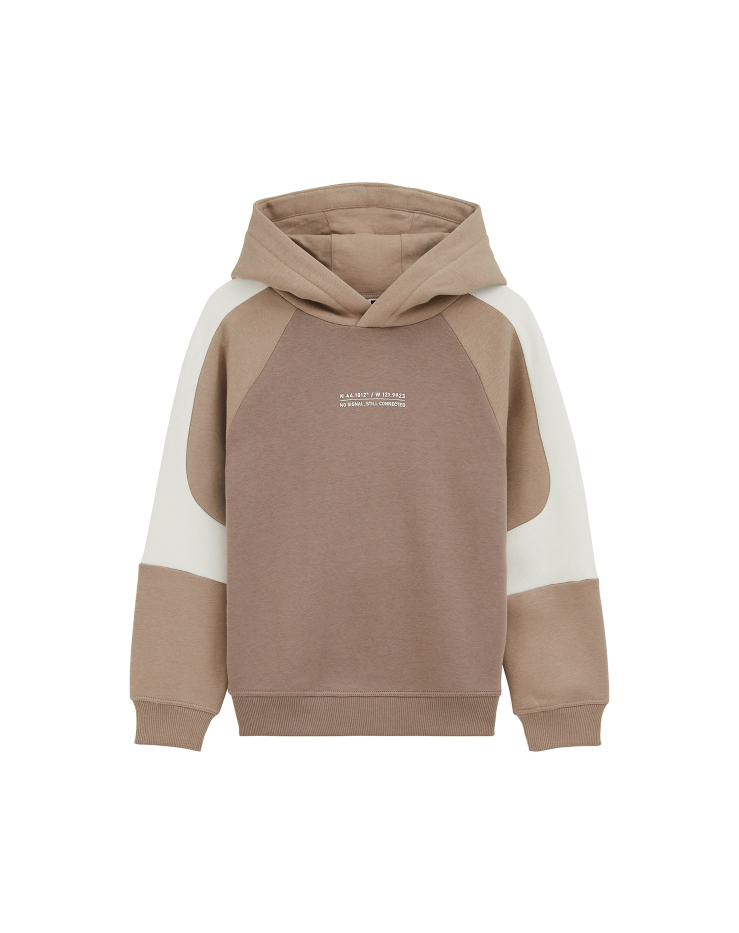 WE Fashion Collegepaita värissä ruskea: etupuoli