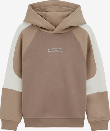 WE Fashion Collegepaita värissä ruskea: etupuoli