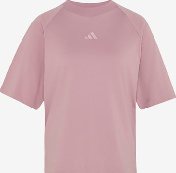 ADIDAS SPORTSWEAR Λειτουργικό μπλουζάκι σε λιλά: μπροστά