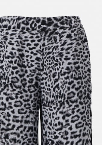 Wide Leg Pantalon COMMA en noir
