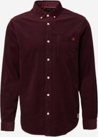 SCOTCH & SODA Button Up Shirt in Red: front