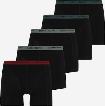 BJÖRN BORG Bokserki w kolorze czarny: przód