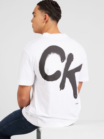 Calvin Klein Jeans Μπλουζάκι σε λευκό