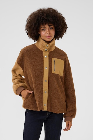 Veste mi-saison 'Tally' CULTURE en marron : devant