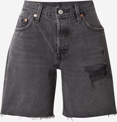 LEVI'S ® Jeans '501 90s Short' in de kleur Black denim, Productweergave