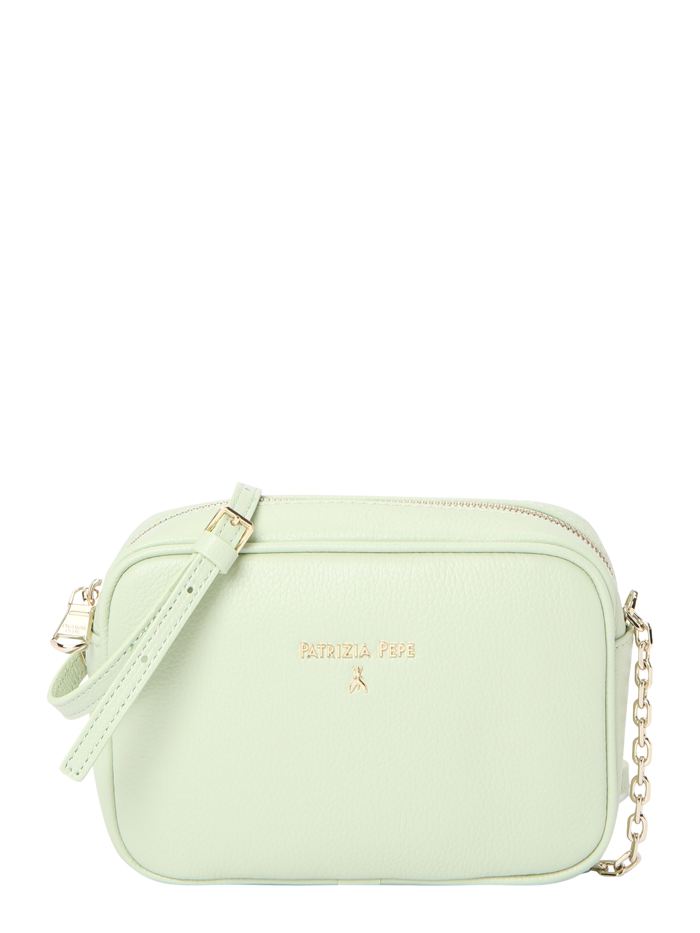 PATRIZIA PEPE Axelremsväska i grön: framsida