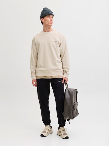 Sweat-shirt 'JJEARCHIVE' JACK & JONES en beige