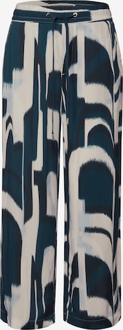 Wide Leg Pantalon 'Emee' STREET ONE en vert : devant