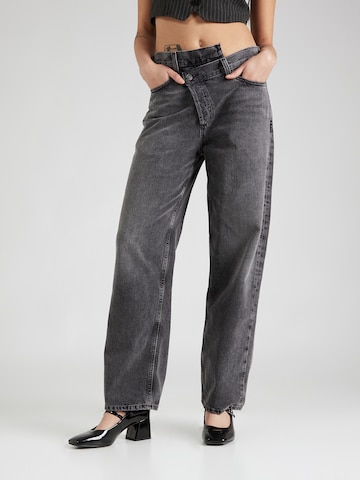 AGOLDE Loosefit Jeans in Grijs: voorkant
