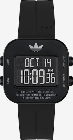 ADIDAS ORIGINALS Uhr ' ADAPTIK ONE ' in Schwarz: Vorderseite