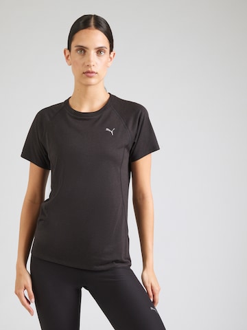 PUMA Функциональная футболка 'VELOCITY' в Черный: спереди