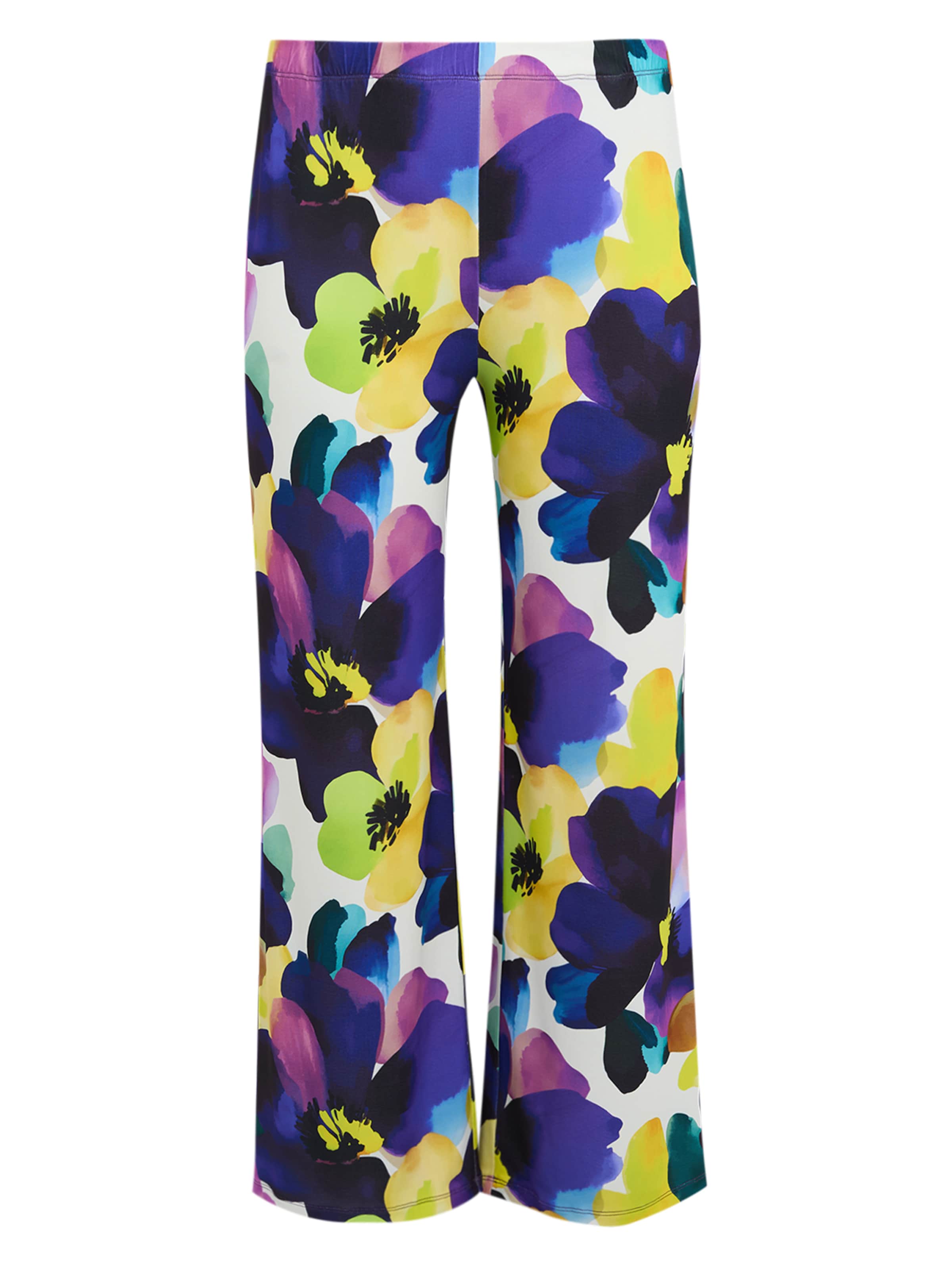 YOEK Loosefit Broek in Lila: voorkant