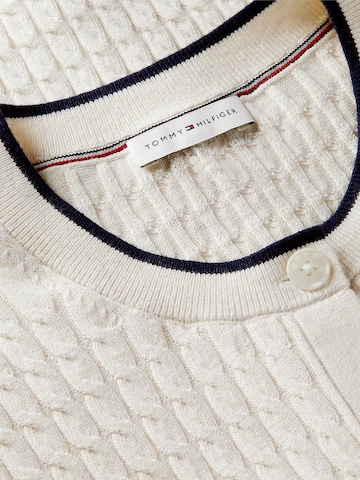 TOMMY HILFIGER Kampsun 'Mini Cable', värv beež