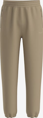 HUGO Tapered Athletic Pants 'Dubrosi' in Beige: front