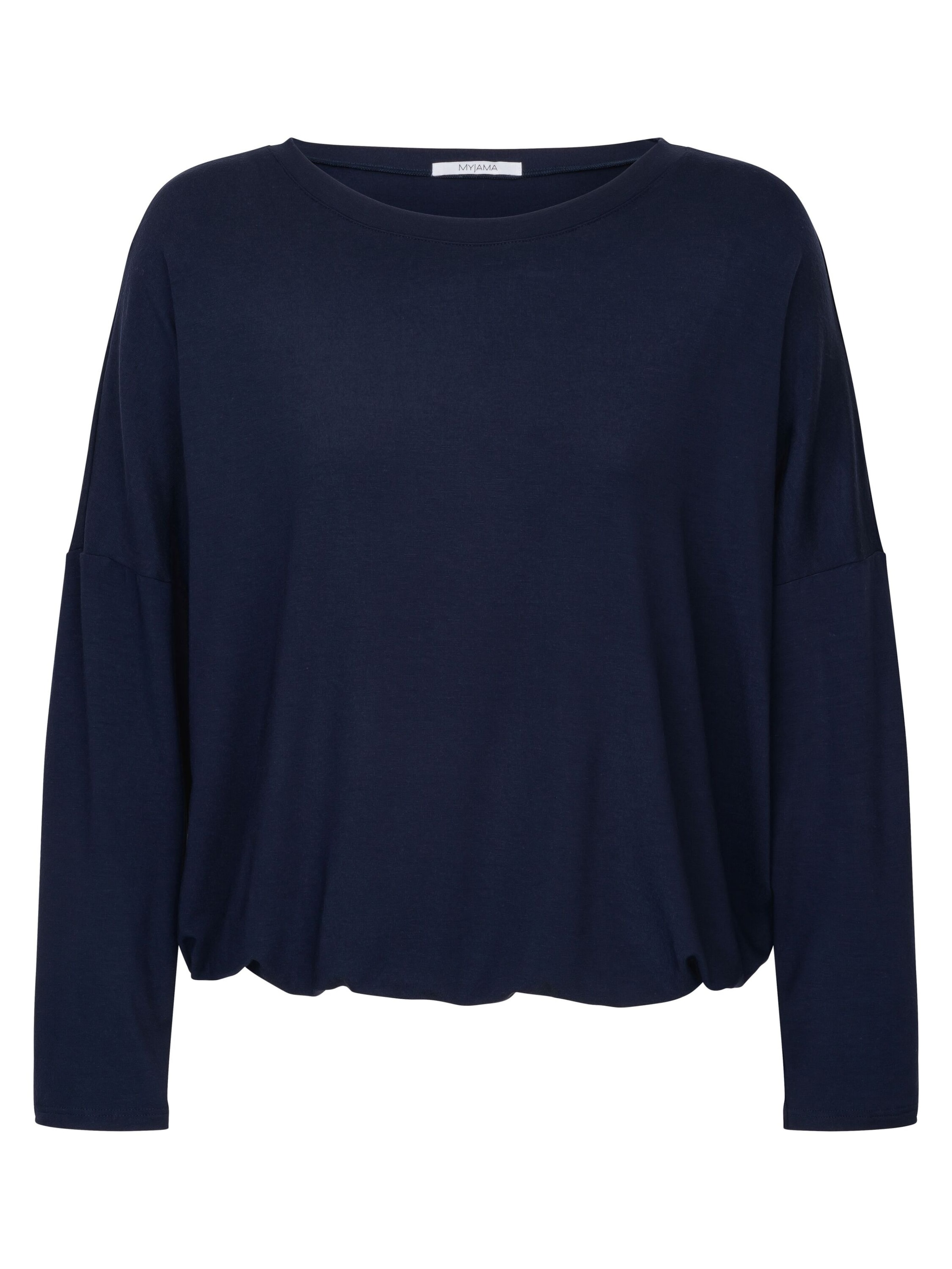 Chemise de nuit 'Cami' Myjama en bleu : devant