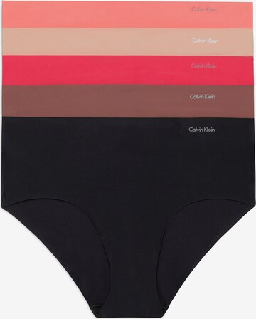 Calvin Klein Underwear Hipster em Bege, Castanho, Vermelho, Preto